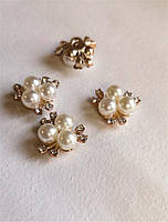 Серединка перли акрил айворі 2,1см (2шт)