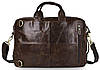 Сумка чоловіча Vintage 14074 Коричнева, фото 9