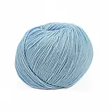 Пряжа Cotton Glamorous/Коттон Гламорос, блакитний 81, Performance, фото 2