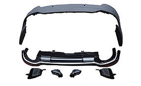 Задній бампер в зборі RS-Style (2016-2019) для Ауди A5 рр