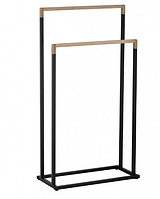 Вішалка для рушників YOKA ZOLA BLACK BAMBOO
