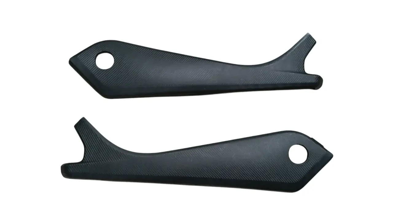 (195) Бічні накладки відсіку АКБ для електровелосипеда Crosser CR-1 (пара) Чорний, фото 1