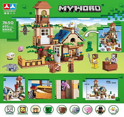 Конструктор Minecraft (7650)