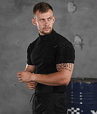 Бойова сорочка Убакс короткий рукав Чорний Розмір L (24093), фото 5