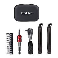 Ключ трещотка EsLNF с шестигранниками, в чехле (4019)