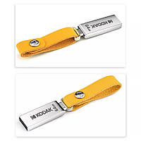 Металевий флеш-накопичувач Kodak K122 64GB, USB 2.0 з брелком