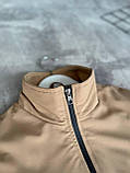 Чоловічий спортивний костюм Armani M2418 бежевий, фото 3
