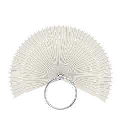 Тіпси віяло на кільці 50 шт, Молочні стілет