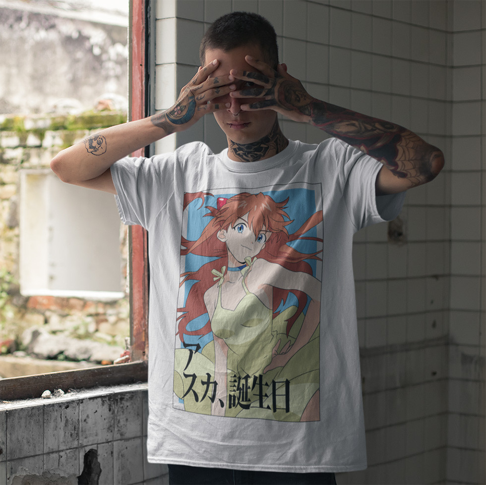 Футболка унісекс - Evangelion - Asuka