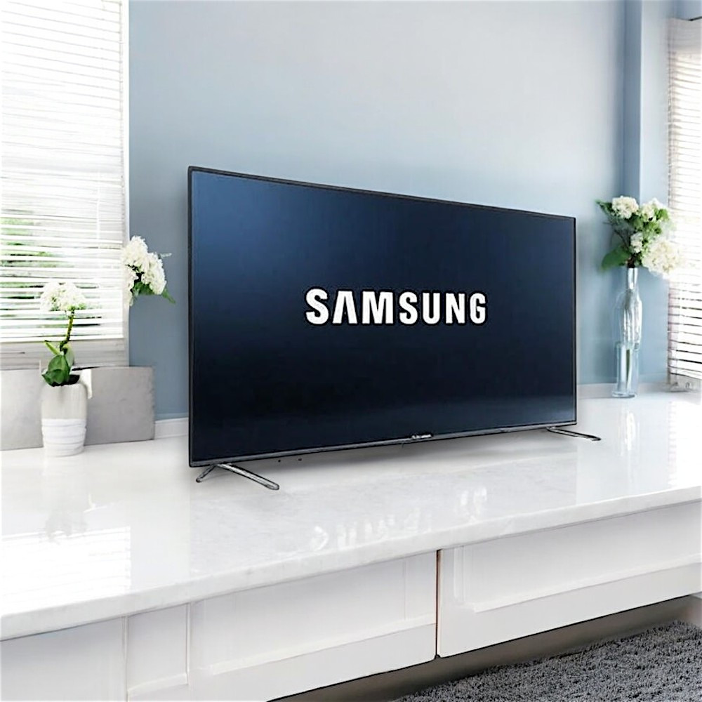 Безрамковий телевізор Samsung 42 дюйма Smart TV T2 Android Управління голосом Wifi Bluetooth 4K
