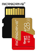 Карта памʼяті MicroDrive microSDXC + адаптер SD 128 GB