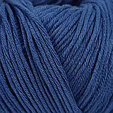 Пряжа Cotton Glamorous/Коттон Гламорос, синій 98, Performance, фото 3