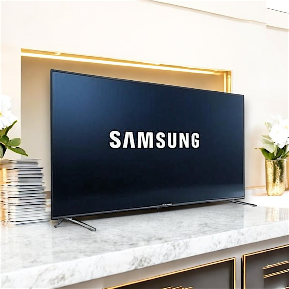 Великий смарт телевізор 55 дюймів Samsung T2 Android Bluetooth WIfi Телевізор з голосовим керуванням Самсунг