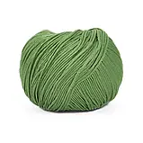 Пряжа Cotton Glamorous/Коттон Гламорос, зелений 161, Performance, фото 2