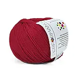 Пряжа Cotton Glamorous/Коттон Гламорос, червоний 19, Performance, фото 2