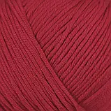 Пряжа Cotton Glamorous/Коттон Гламорос, червоний 19, Performance, фото 3