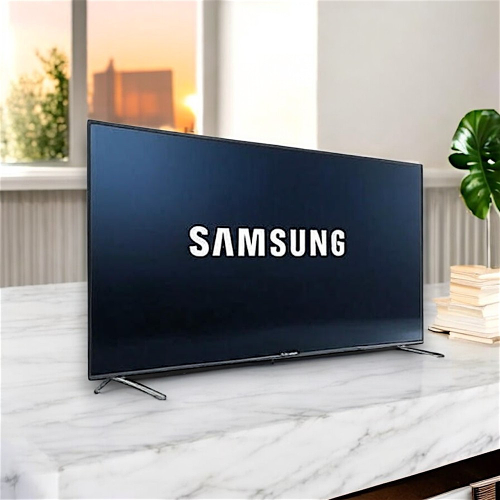Телевізор з широким екраном Samsung 55 дюймів Full HD 4K UHD телевізор з функцією гугл та андроід тв