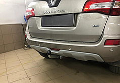 Фаркоп Renault Koleos 2008-2016 (Рено Колеос) без підрізу бампера