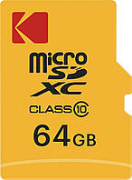 Карта памʼяті Kodak microSDXC 64GB UHS-I U3 V30 A1