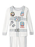 Дитяча піжама GAP лонгслів та штани 1159832449 (Білий 80), фото 3
