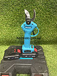 Акумуляторний секатор Makita DUP365 (48V, 6AH), АКБ секатор Макіта, фото 5