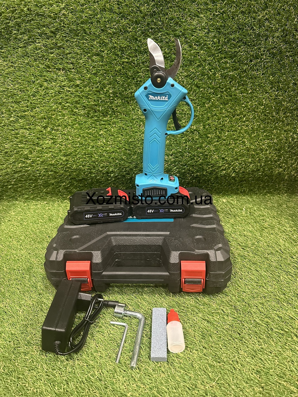 Акумуляторний секатор Makita DUP365 (48V, 6AH), АКБ секатор Макіта