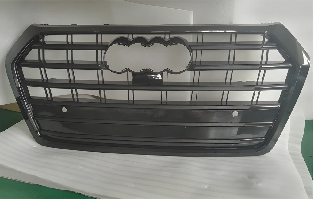 Передні грати SQ-Style (2017-2020, чорні) для Audi Q5 мм, фото 1