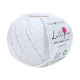 Пряжа Lollipop/Лоліпоп, білий 1001, Performance, фото 3