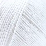 Пряжа Lollipop/Лоліпоп, білий 1001, Performance, фото 2