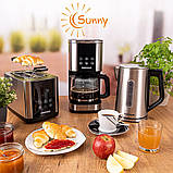 Крапельна кавоварка Rommelsbacher FKM 1000: фільтрова кавомашина для дому та офісу, фото 5