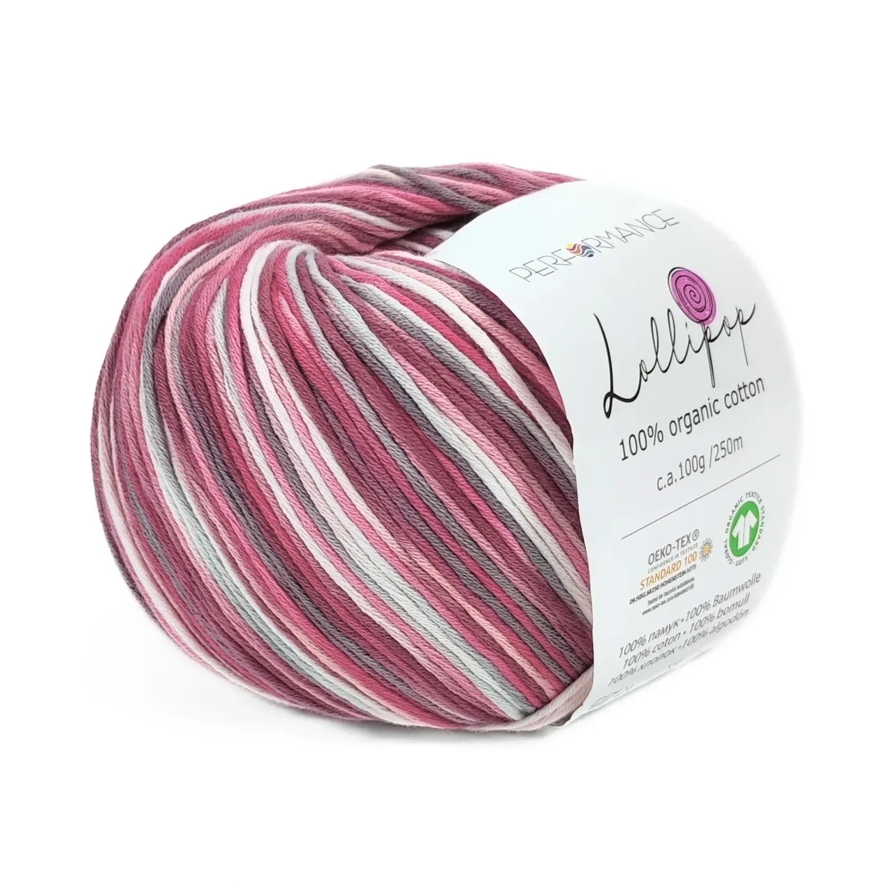 Пряжа Lollipop/Лоліпоп, мультіколор 2004, Performance, фото 1