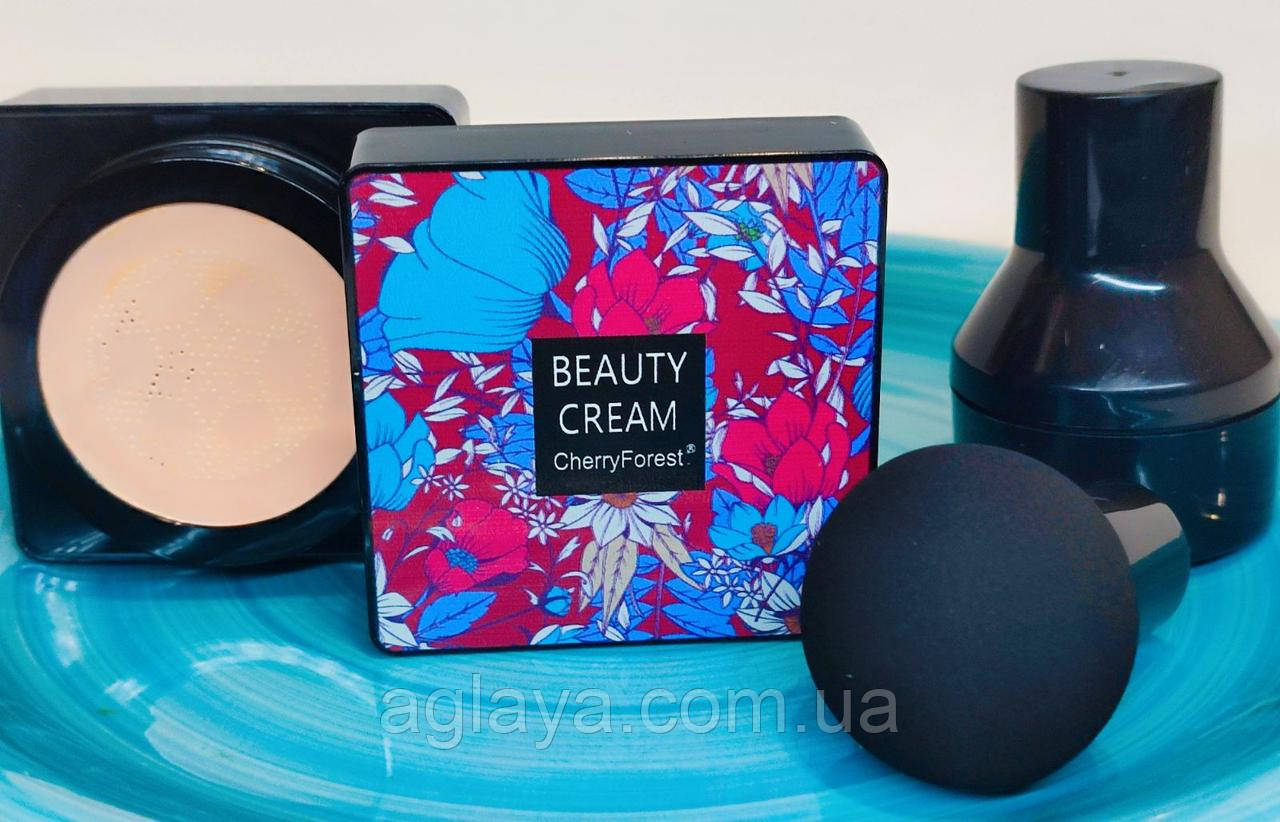 Кушон тональний крем Beauty cream Cherry Forest, 20g тон1 — слонова кістка (без коробки)