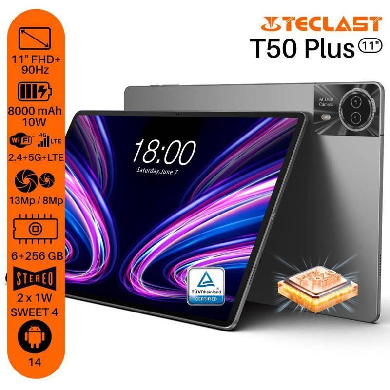 Планшет Teclast T50 Plus "11" 6+10/256Gb LTE NEW ПОВНИЙ КОМПЛЕКТ