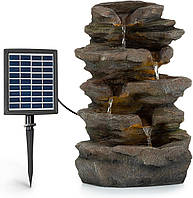 Уцінка без панелі Сонячний фонтан Blumfeldt Stonehenge, включає сонячну панель, літій-іонний акумулятор (час роботи близько 5 годи