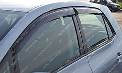 Вітровики вікон Тойота Ауріс 1 (дефлектори бічних вікон Toyota Auris 1 E150)