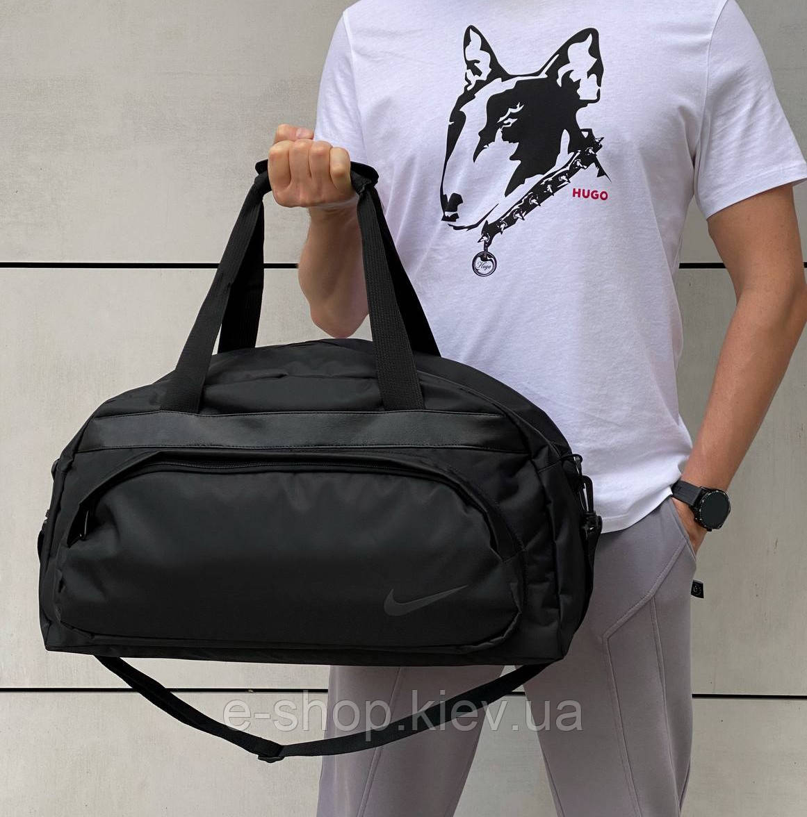 Спортивна чоловіча сумка Nike для спорту та поїздок, Міські дорожні сумки Найк для тренувань, фото 1
