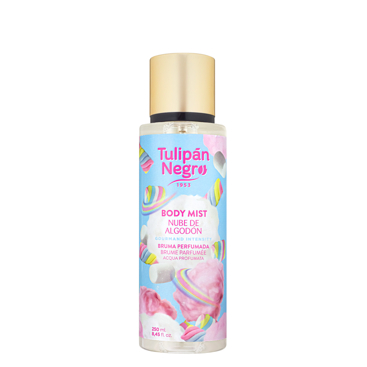Парфумований спрей для тіла Tulipan Negro Nube de Algodcen 250 мл, фото 1