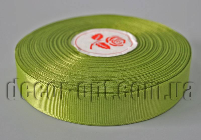 Стрічка репсова хакі 2,0 см 36 ярд