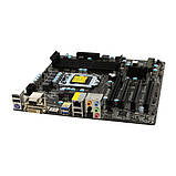 НАДІЙНА ПЛАТА LGA 1155 ASROCK B75 Pro3-M SLI з HDMI Підтримує SATA3, USB 3.0 + Core- i7,i5,i3 ПОКОЛІННЯ, фото 3