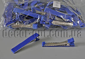 Основа для шпильки з репсом синя 5,5 см/100 шт.