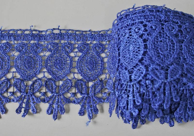 Мереживо синє 8,0см/10 ярд арт.С