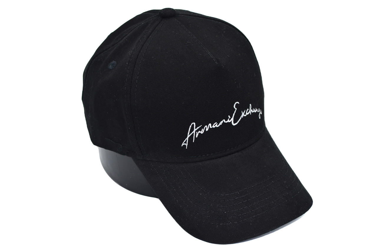 Бейсболка тракер Art cap Armani Exchange 55-59 см чорна (А 0919-999)