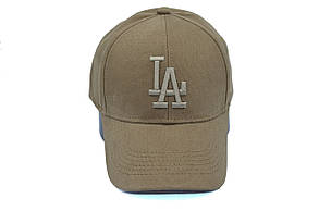 Бейсболка Art cap LA Dodgers 55-61 см бежева (0919-1021), фото 5