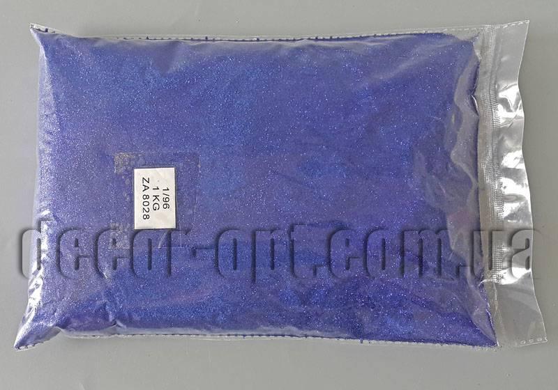 Присипка флориста неоново-синя кольорова 1 кг ZA8028 1/96