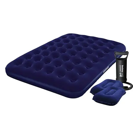 Надувний матрац Pavillo Bestway 67374 (матрац 67003, ручний насос 62002). Двомісний 152 х 203 х 22 см, фото 1