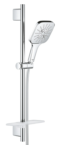 Душовий гарнітур зі штангою, 3 режими струменя Grohe Rainshower SmartActive (26583000), фото 1