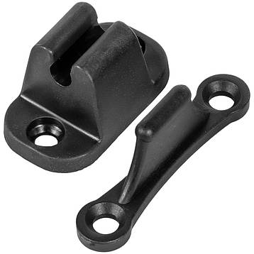 Фіксатор дверей HP-trailer у зборі чорний NC100, фото 2