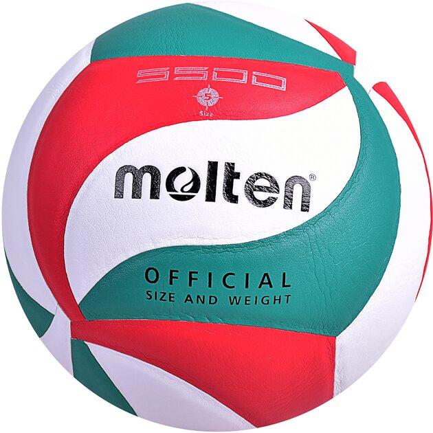 М'яч волейбольний MOL №5 PU клеєний V5M5500, фото 1