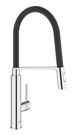 Змішувач для кухні з гнучким виливом Grohe Concetto new (31491000), фото 1