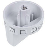 Ручка регулювання режимів духовки для плити Electrolux 140205198041 білий, фото 2